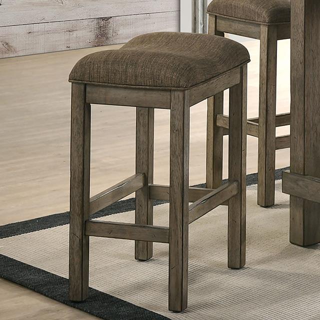  Furniture of America Gumboro CM3547BR-ST-2PK Stool IMAGE 1