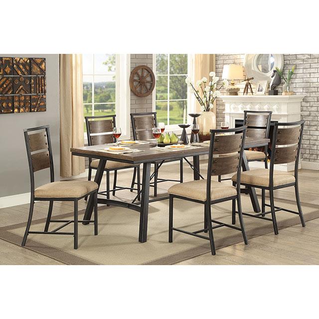  Furniture of America Marybeth CM3572T Dining Table IMAGE 2