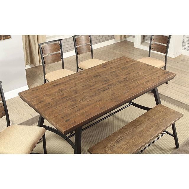  Furniture of America Marybeth CM3572T Dining Table IMAGE 3