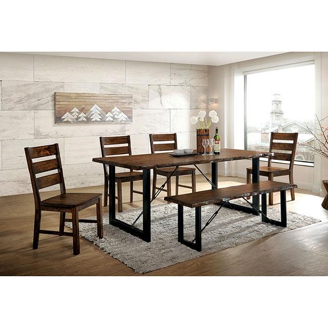  Furniture of America Dulce CM3604BN Bench IMAGE 2