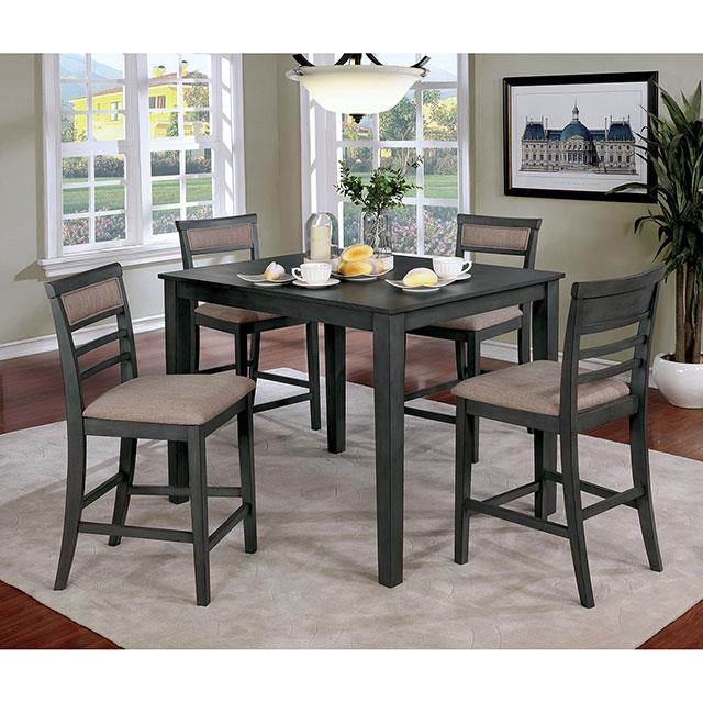  Furniture of America Fafnir CM3607PT-5PK 5 Pc. Counter Ht. Table Set IMAGE 1