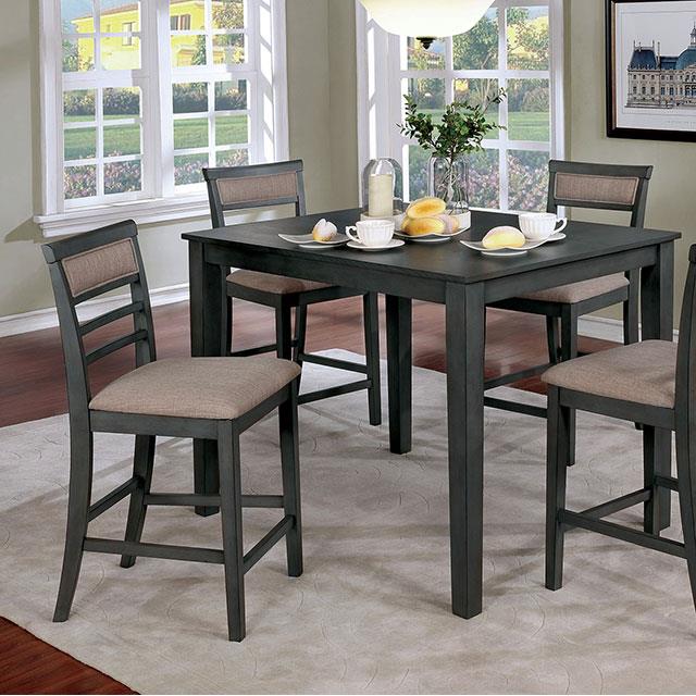  Furniture of America Fafnir CM3607PT-5PK 5 Pc. Counter Ht. Table Set IMAGE 1