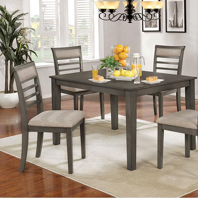  Furniture of America Taylah CM3607T-5PK 5 Pc. Dining Table Set IMAGE 3