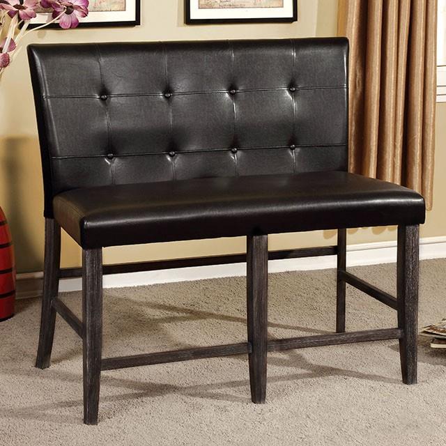  Furniture of America Edgemont CM3681DK-PT Counter Ht. Table IMAGE 5