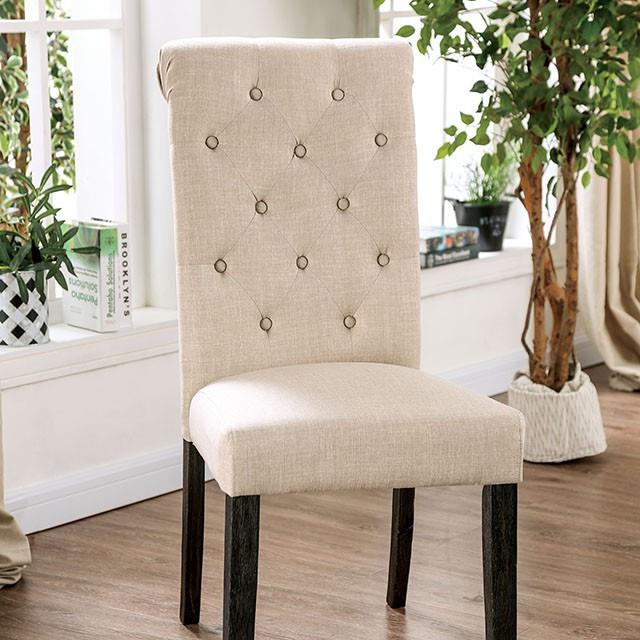  Furniture of America Alfred CM3735IV-SC-2PK Side Chair (2/Ctn) IMAGE 1