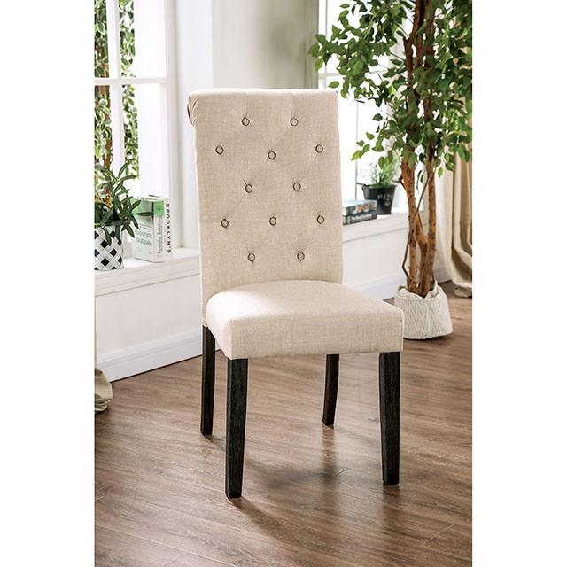  Furniture of America Alfred CM3735IV-SC-2PK Side Chair (2/Ctn) IMAGE 1