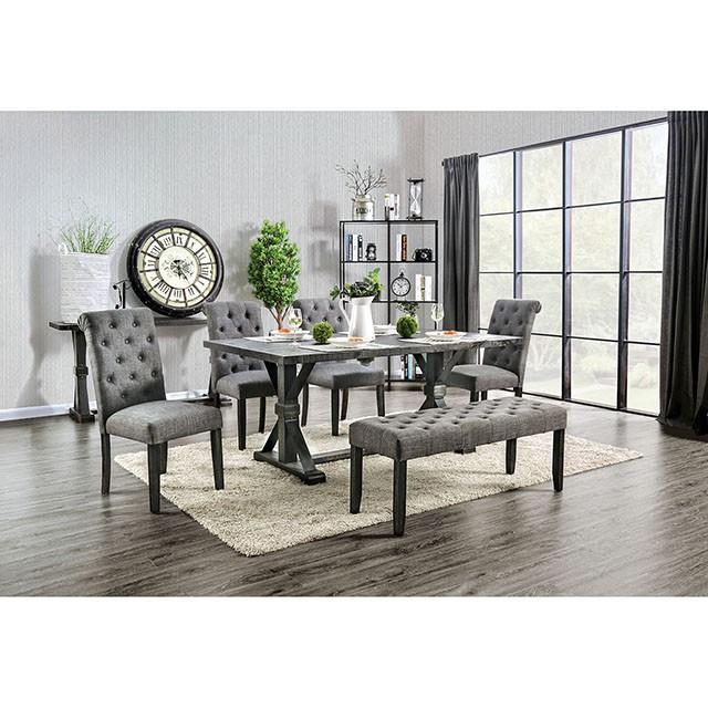  Furniture of America Alfred CM3735T Dining Table IMAGE 7