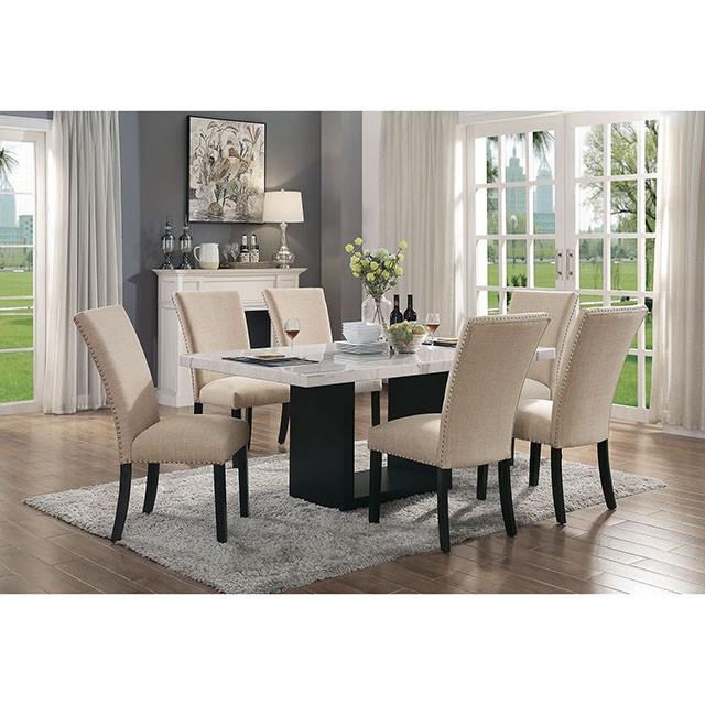  Furniture of America Kian CM3744BG-SC-2PK Side Chair (2/Ctn) IMAGE 2