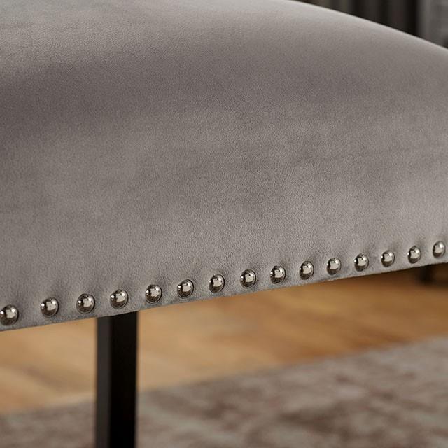  Furniture of America Kian CM3744GY-PC-2PK Counter Ht. Chair (2/Ctn) IMAGE 1