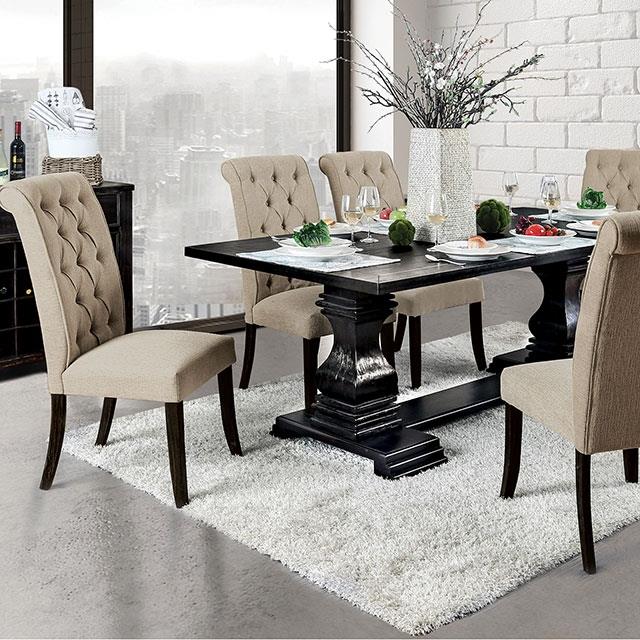  Furniture of America Nerissa CM3840T-TABLE Dining Table IMAGE 1