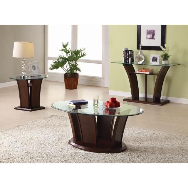  Furniture of America Manhattan CM4104E-PK End Table IMAGE 2