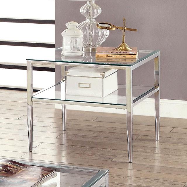  Furniture of America Tanika CM4162CRM-E-PK End Table IMAGE 2