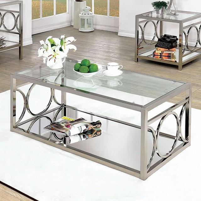 Furniture of America Rylee CM4166CRM-C Coffee Table IMAGE 1