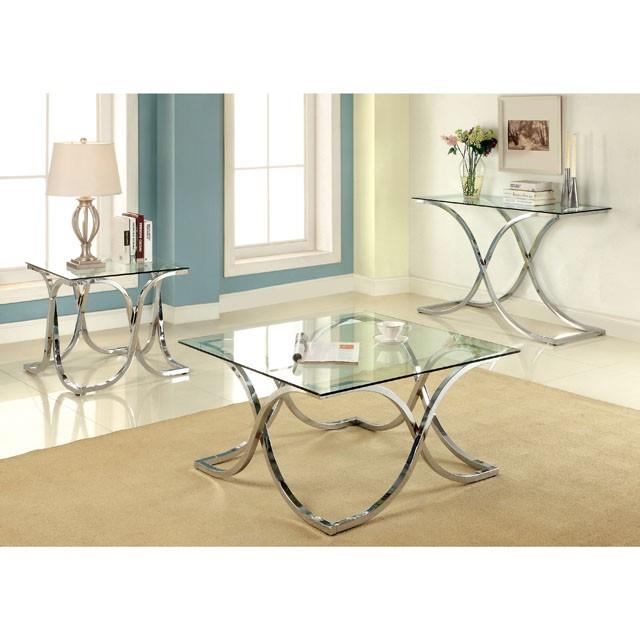  Furniture of America Luxa CM4233E-PK End Table IMAGE 1