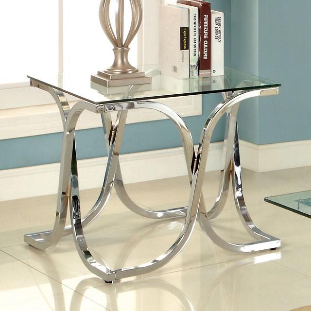  Furniture of America Luxa CM4233E-PK End Table IMAGE 1