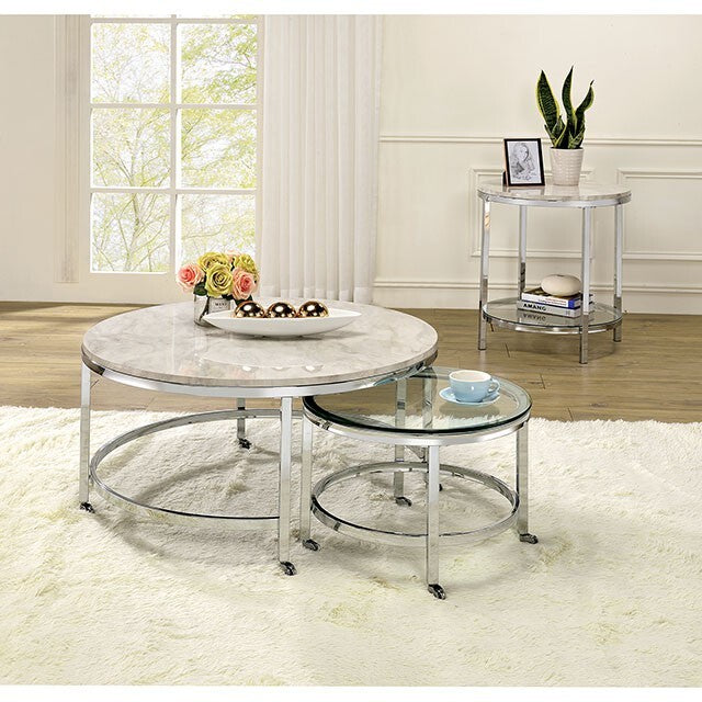  Furniture of America Shauna CM4354E End Table IMAGE 1