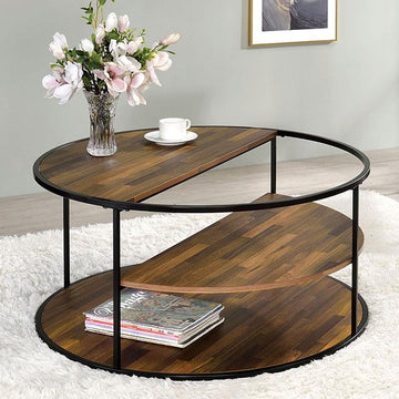  Furniture of America Orrin CM4396BK-C Coffee Table IMAGE 1