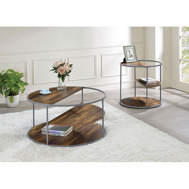  Furniture of America Orrin CM4396GY-E End Table IMAGE 2