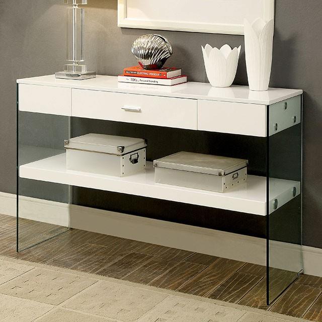  Furniture of America Raya CM4451WH-S Sofa Table IMAGE 1