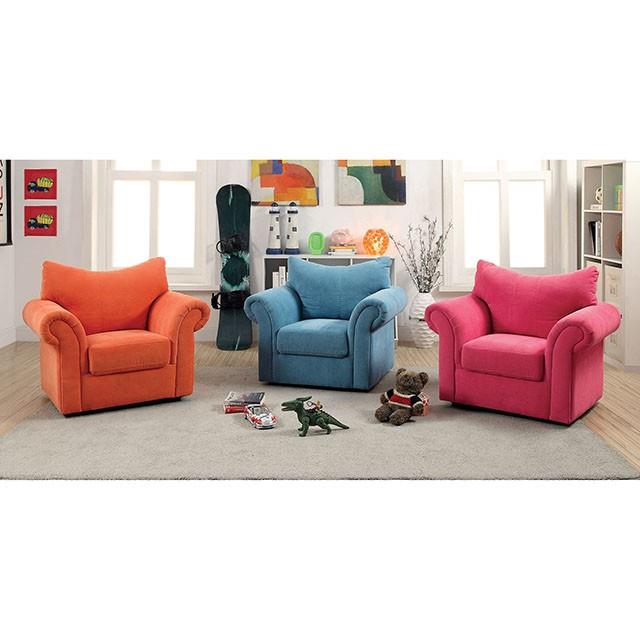  Furniture of America Irma CM6004PK Kids Chair IMAGE 1