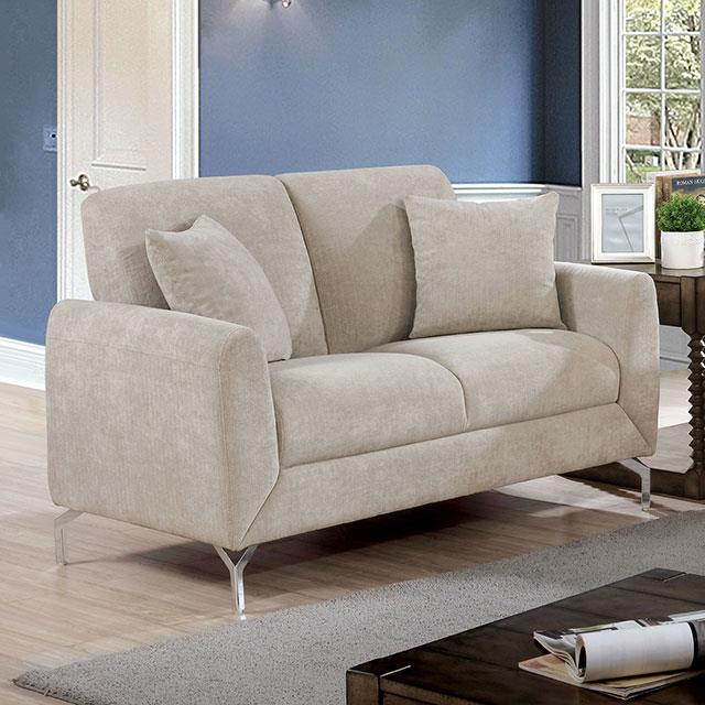  Furniture of America Lauritz CM6088LG-LV Loveseat IMAGE 1