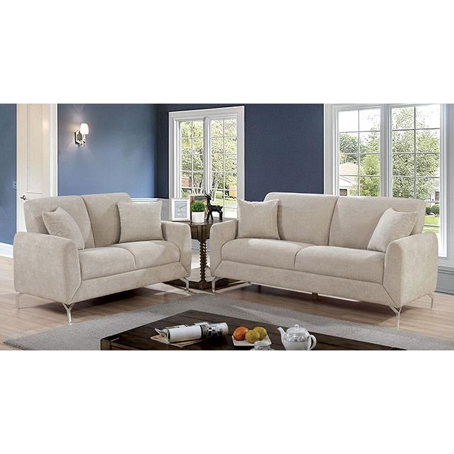  Furniture of America Lauritz CM6088LG-LV Loveseat IMAGE 2
