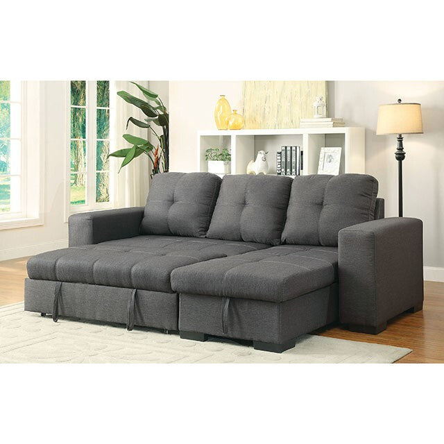  Furniture of America Denton CM6149GY-SET-VN Sectional IMAGE 3