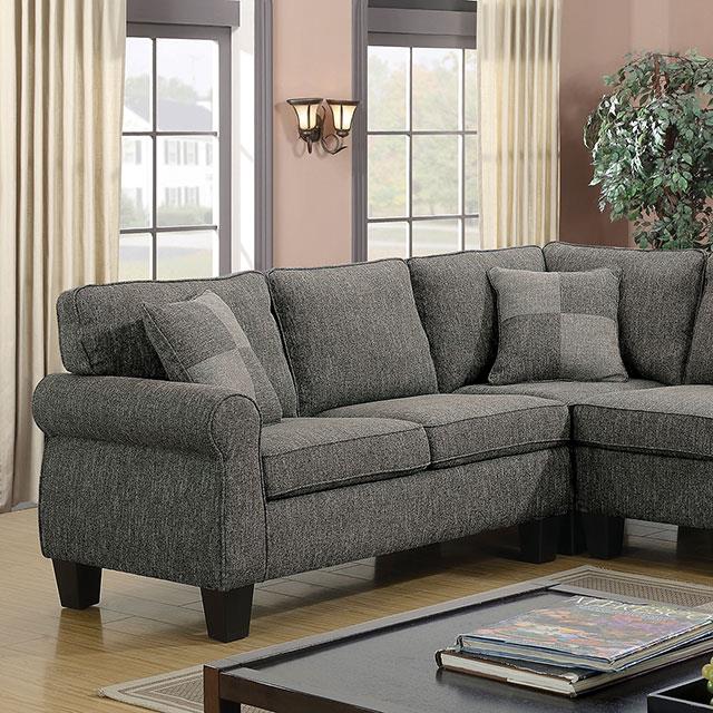 Furniture of America Rhian CM6329GY-SECT-VN Sectional IMAGE 3
