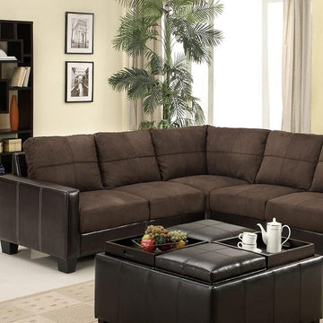  Furniture of America Lavena CM6453DK-PK Sectional IMAGE 1