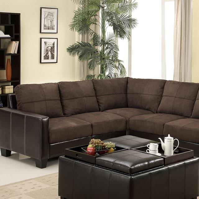  Furniture of America Lavena CM6453DK-PK Sectional IMAGE 1