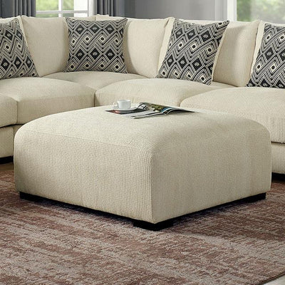  Furniture of America Kaylee CM6587BG-OT Ottoman IMAGE 1