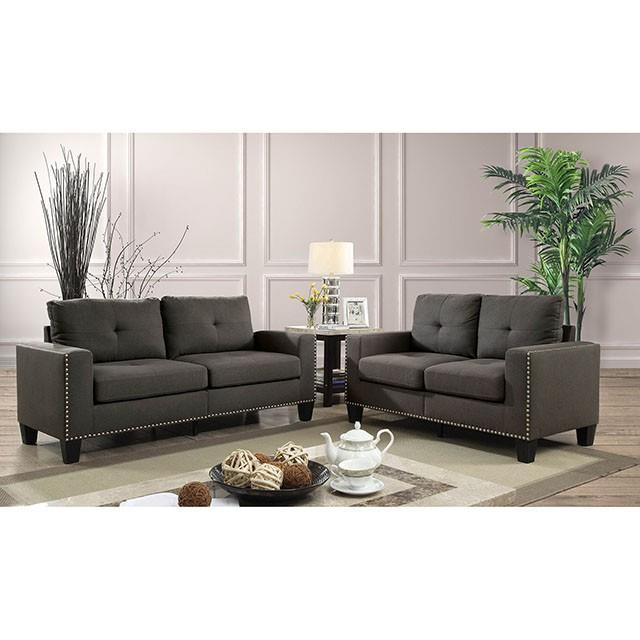  Furniture of America Attwell CM6594-SF-VN Sofa IMAGE 1