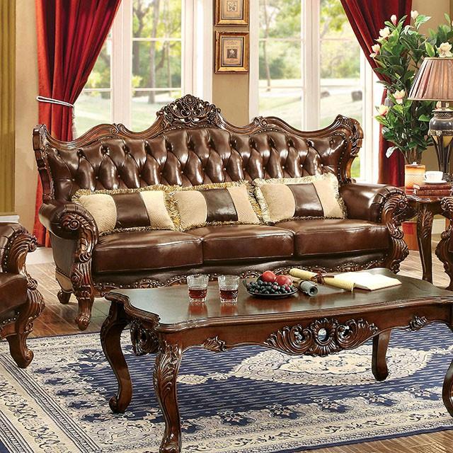  Furniture of America Jericho CM6786-SF-PK Sofa IMAGE 1