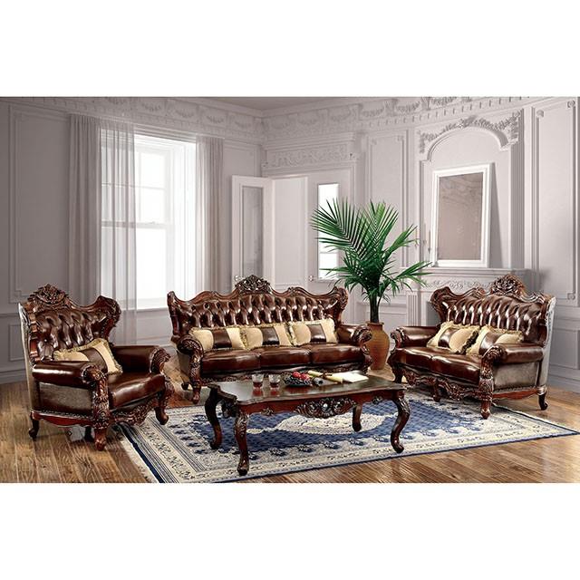 Furniture of America Jericho CM6786-SF-PK Sofa IMAGE 1
