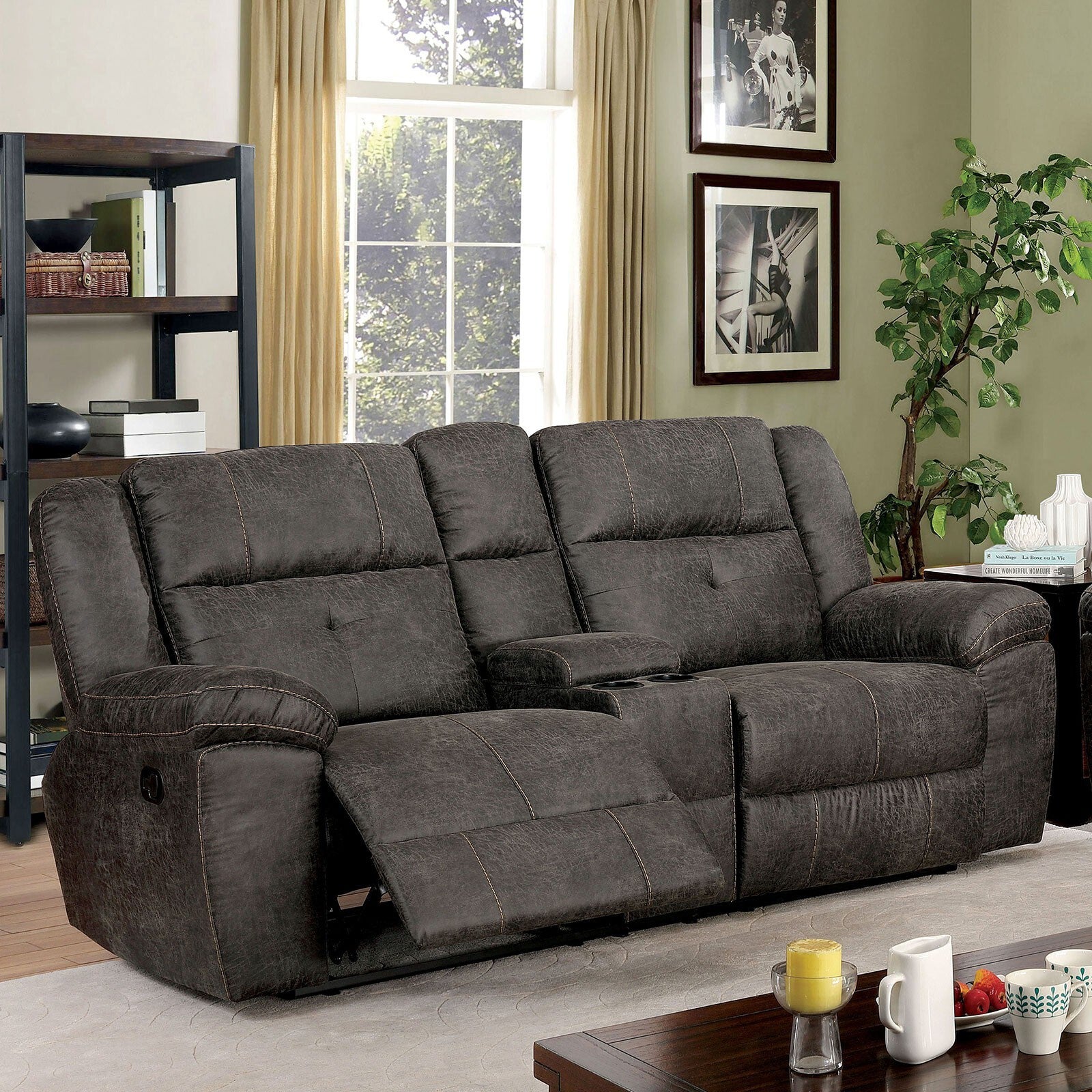  Furniture of America Chichester CM6943-LV Love Seat IMAGE 1