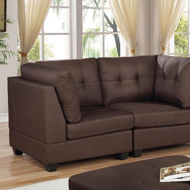  Furniture of America Pencoed CM6957BR-LV-PK Loveseat IMAGE 1