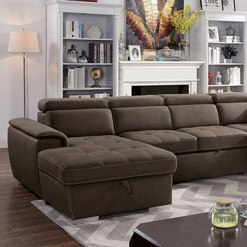  Furniture of America Hugo CM6963-SECT Sectional IMAGE 1