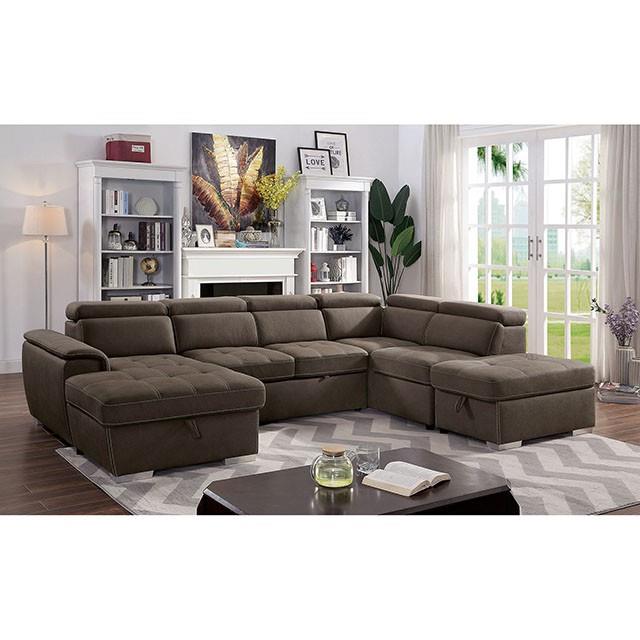  Furniture of America Hugo CM6963-SECT Sectional IMAGE 2