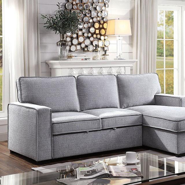  Furniture of America Ines CM6964-SECT Sectional IMAGE 1