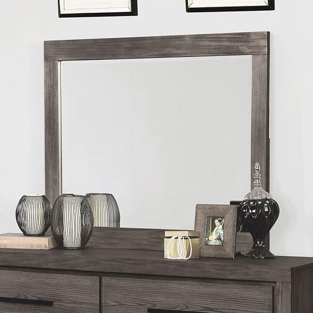  Furniture of America Oakburn CM7047GY-M Mirror IMAGE 1