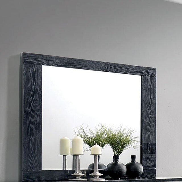  Furniture of America Carlie CM7049BK-M Mirror IMAGE 2