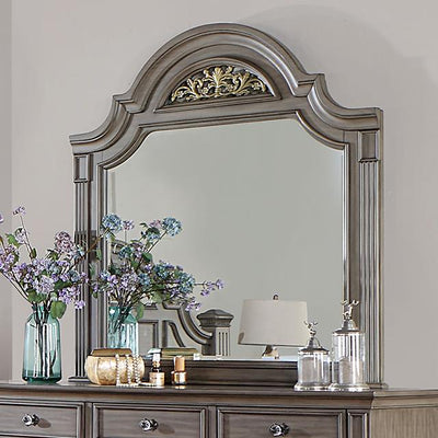  Furniture of America Syracuse CM7129GY-M Mirror IMAGE 1