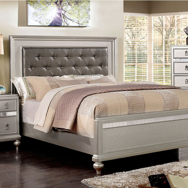  Color_Silver  Size_Queen  -- Avior CM7170SV-Q-BED Queen Bed IMAGE 3
