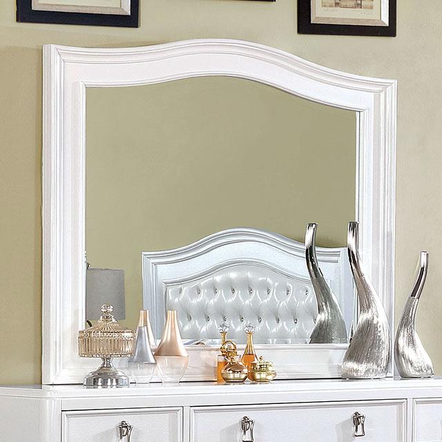  Furniture of America Ariston CM7171WH-M Mirror IMAGE 1
