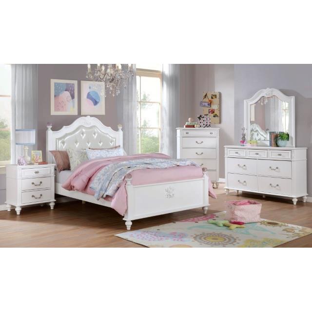  Size_Twin  -- Belva CM7174T-BED Twin Bed IMAGE 2