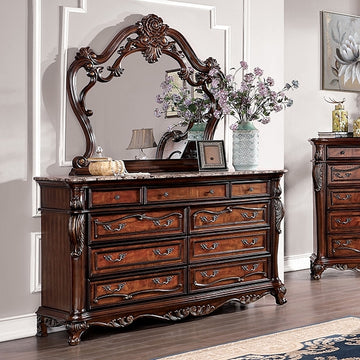  Furniture of America Rosewood 9-Drawer Dresser CM7183D IMAGE 1