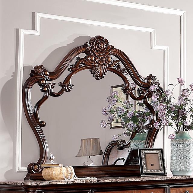  Furniture of America Rosewood CM7183M Mirror IMAGE 1