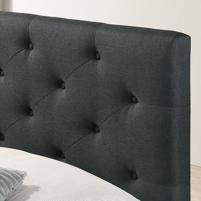 Color_Dark Grey  Size_King  -- Sybella CM7218DG-EK-BED E.King Bed IMAGE 3