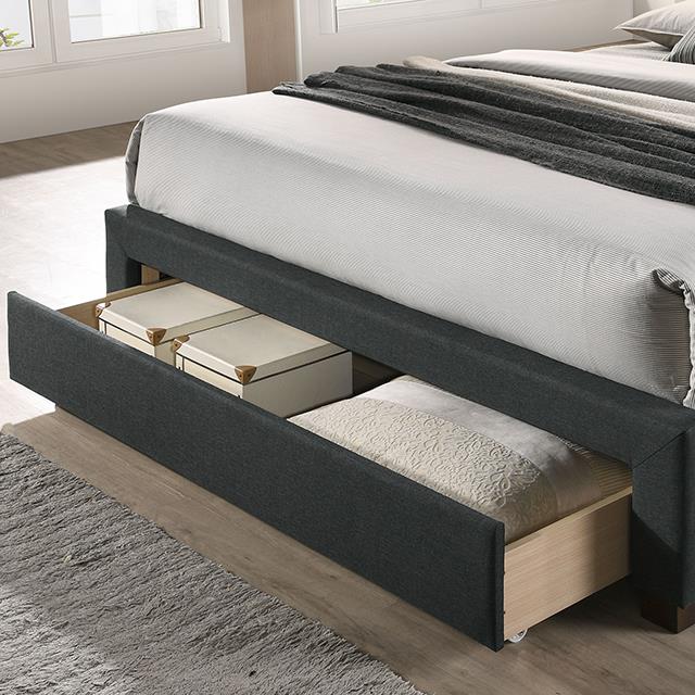  Color_Dark Grey  Size_Queen  --  Sybella CM7218DG-Q-BED Queen Bed IMAGE 4
