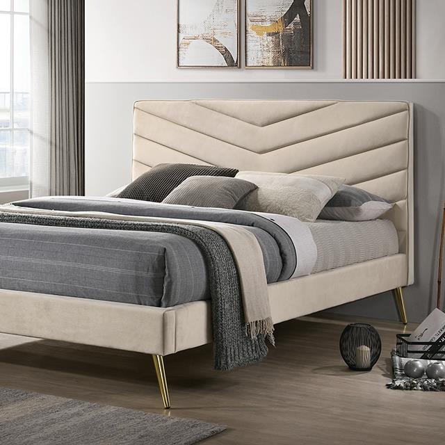  Size_Full  -- Vivar CM7220BG-F-BED Full Bed IMAGE 1